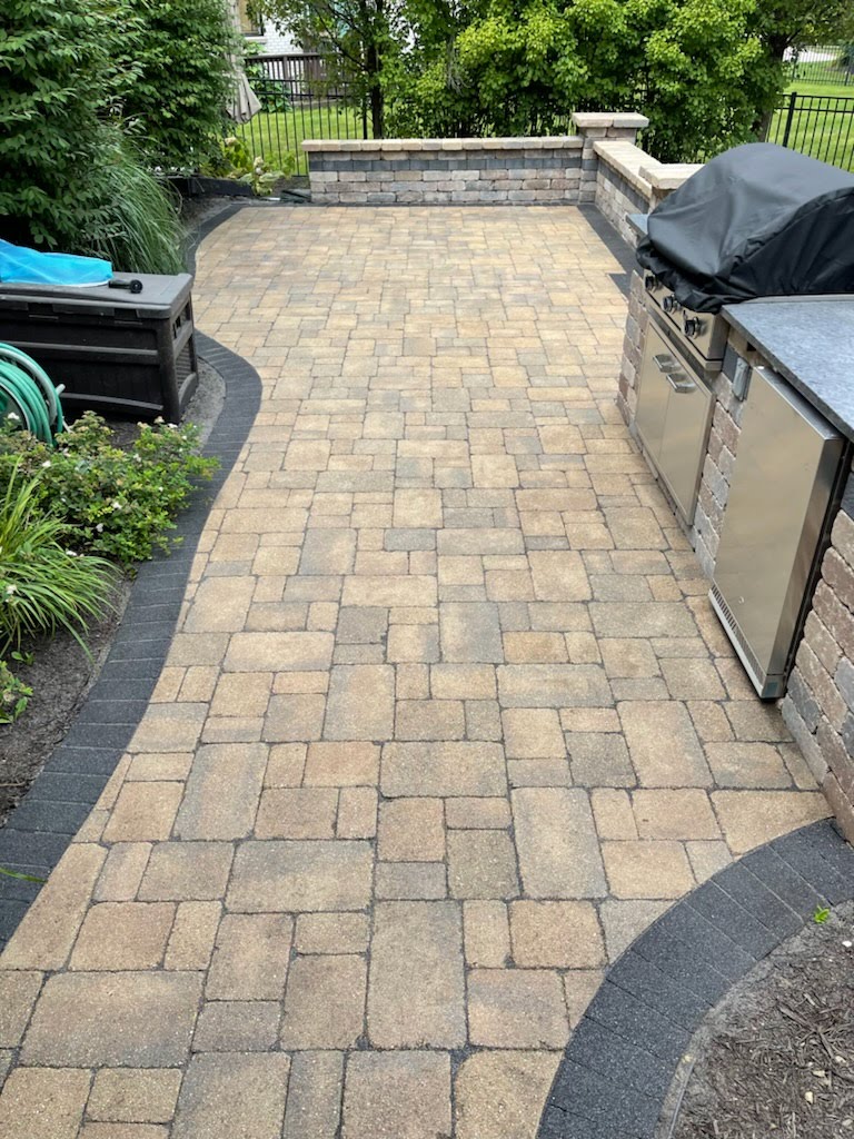 Paver patio project
