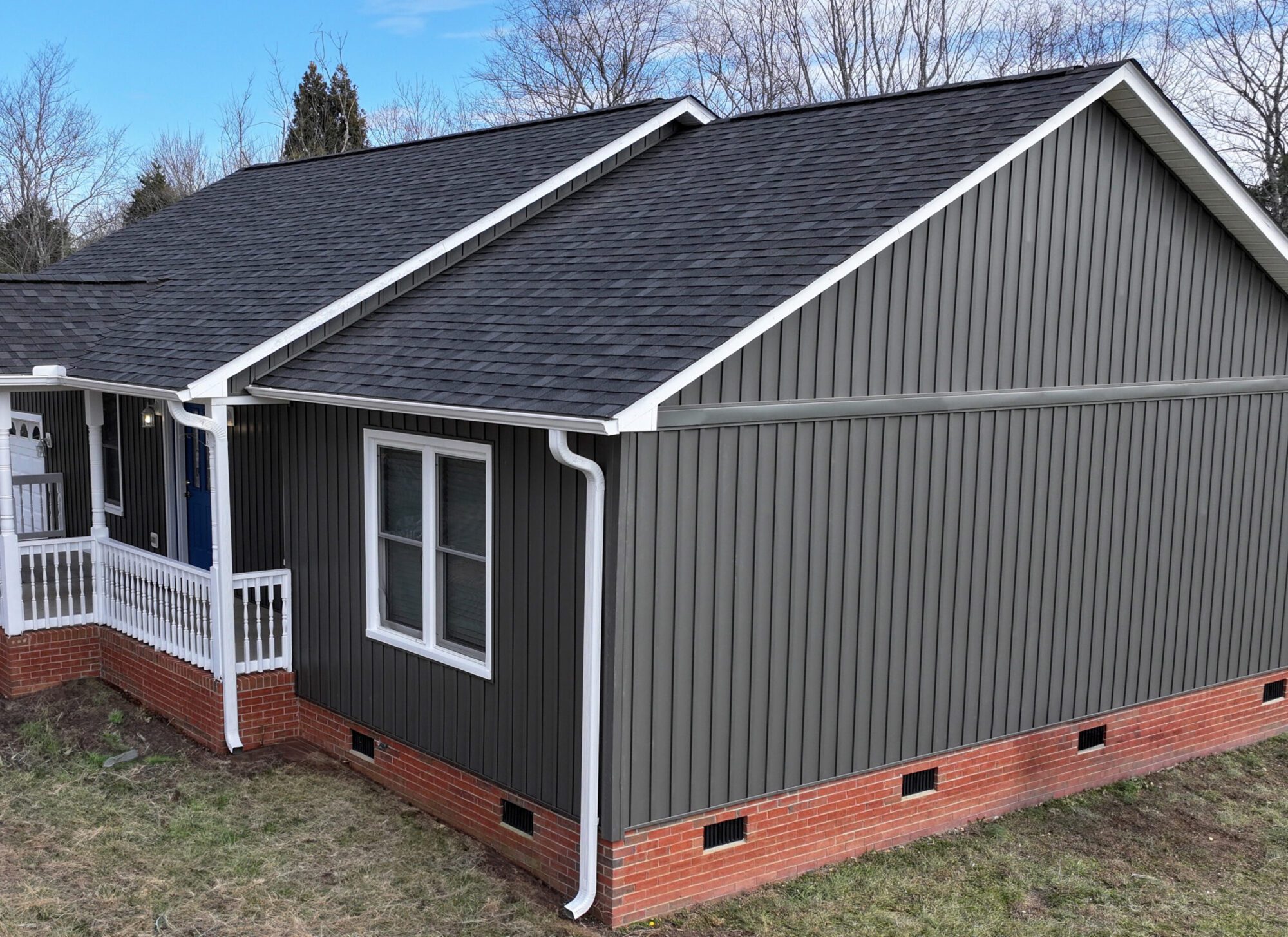 Home exterior curb appeal improvement