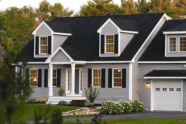 Roofing and siding improvement project